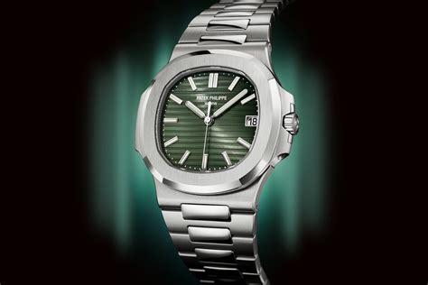 patek philippe silver green|silver patek philippe watch.